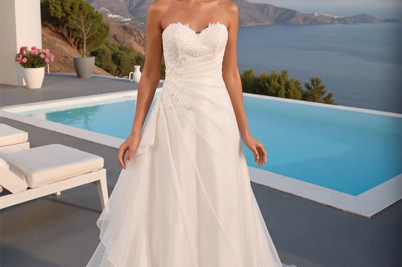 Taffetas robe Sassy