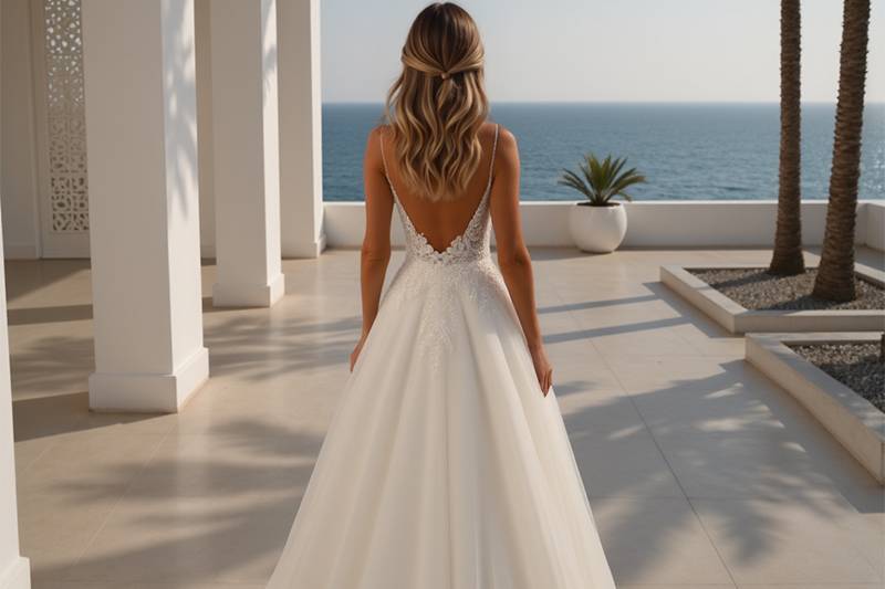 Taffetas robe Campagnolles