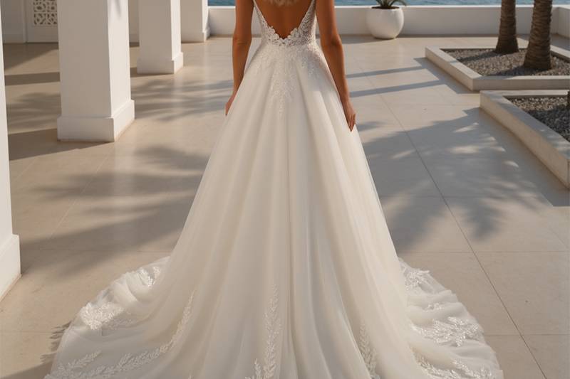 Taffetas robe Campagnolles