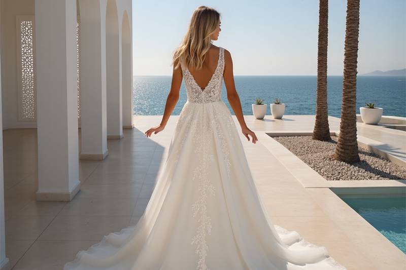Taffetas robe Valambray