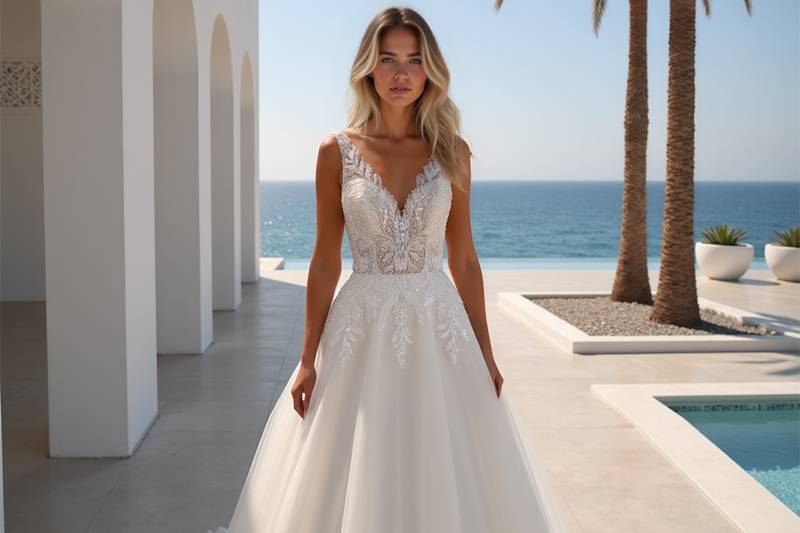 Taffetas robe Granville