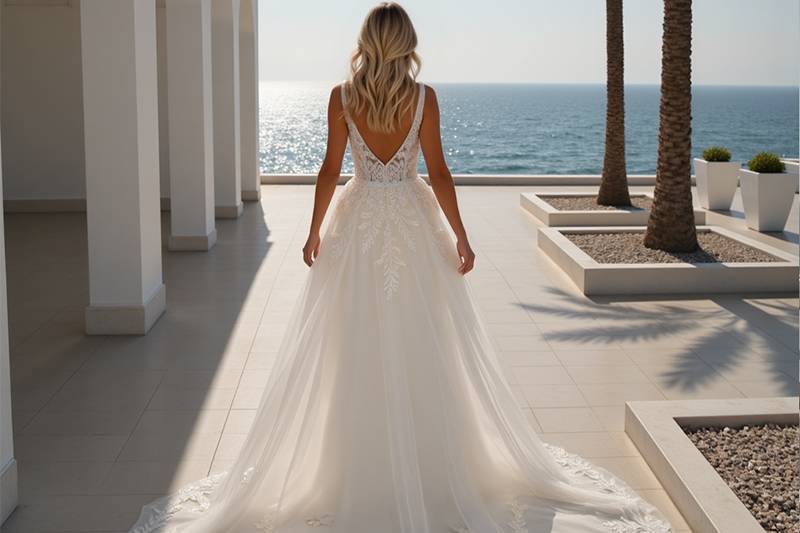 Taffetas robe Fleury