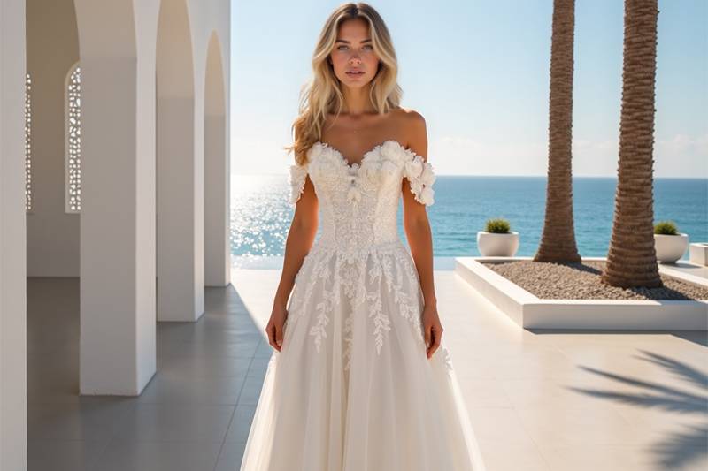Taffetas robe Grangues