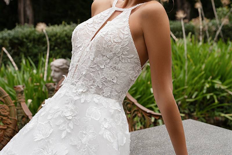 Taffetas robe Vire