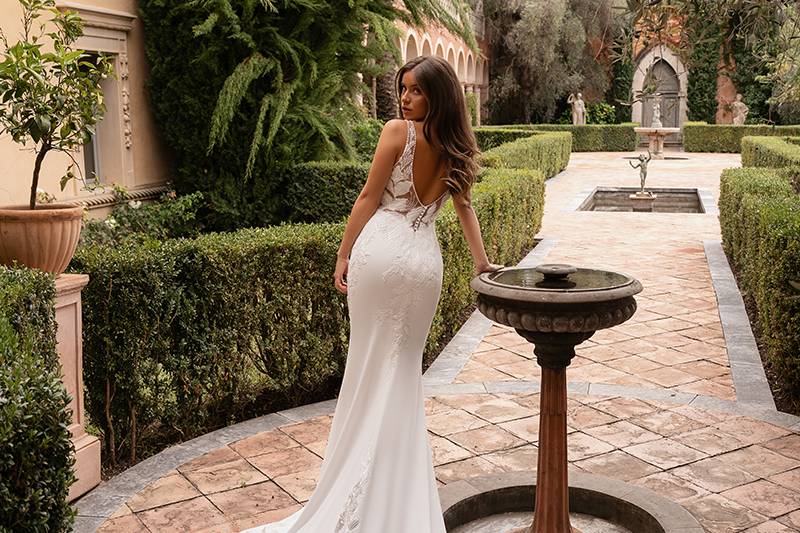 Taffetas robe Brionne
