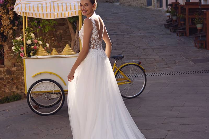 Taffetas robe Gabby