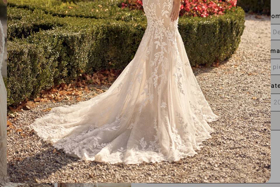 Taffetas robe Garrison