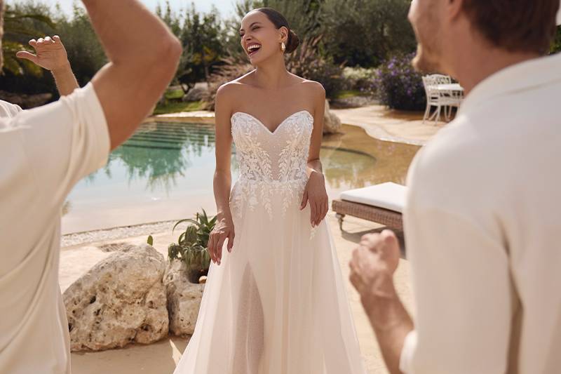 Taffetas robe Gerden