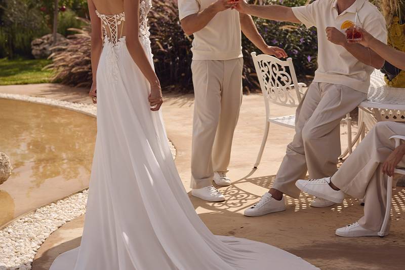 Taffetas robe Gill