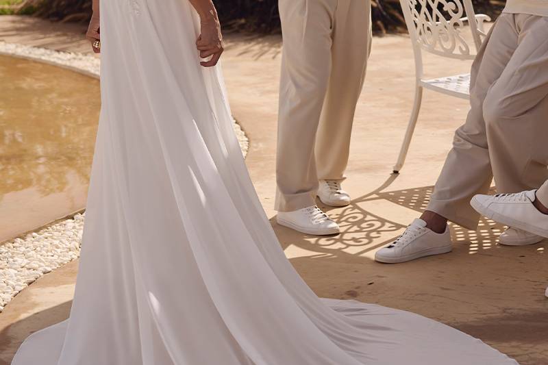 Taffetas robe Gill