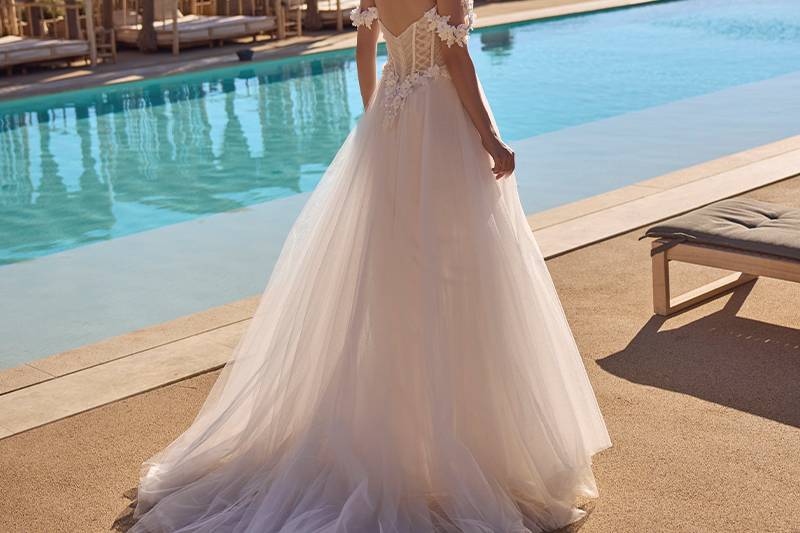 Taffetas robe Hajar