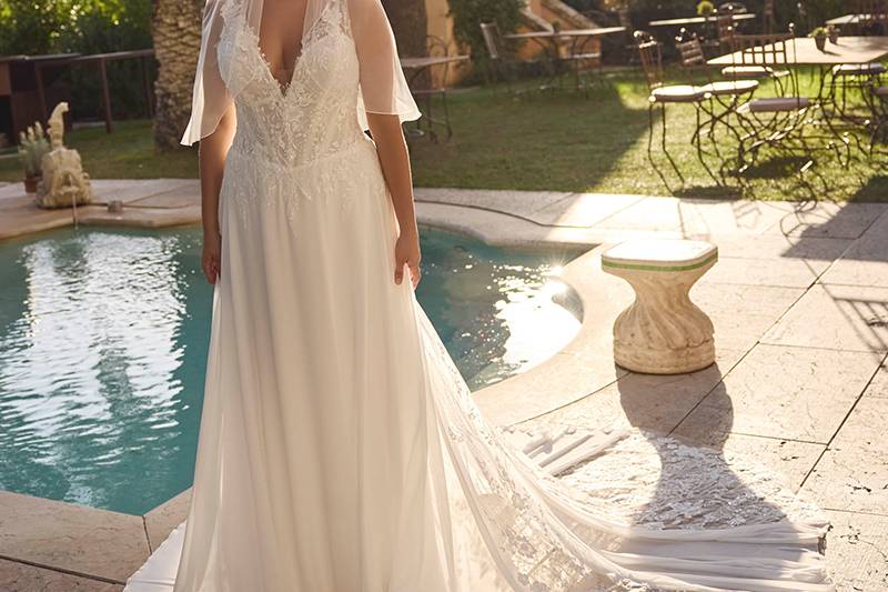 Taffetas robe Jamie