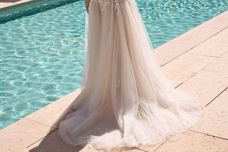 Taffetas robe Jessie