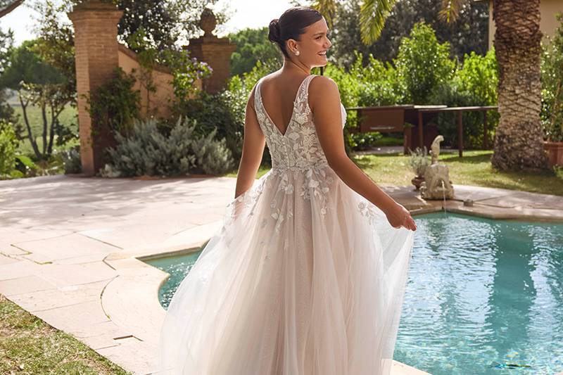 Taffetas robe Jolanthe