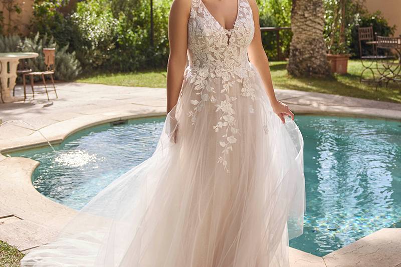 Taffetas robe Jolanthe