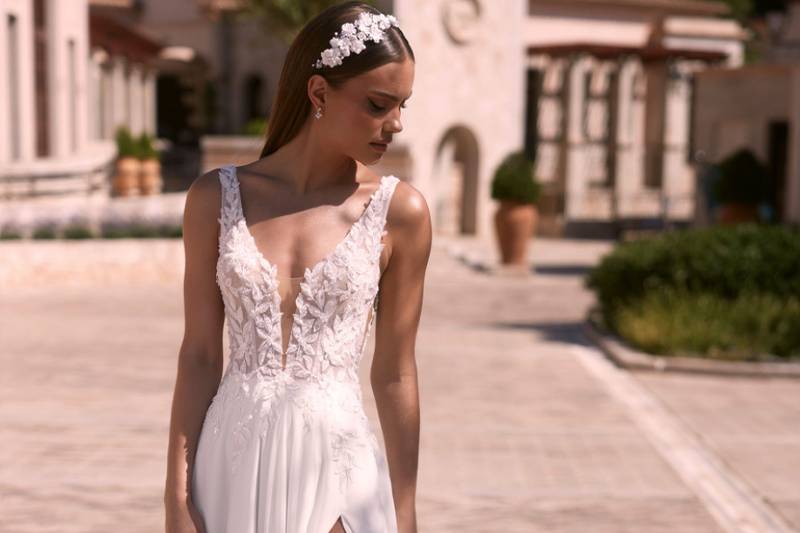 Taffetas robe Milon