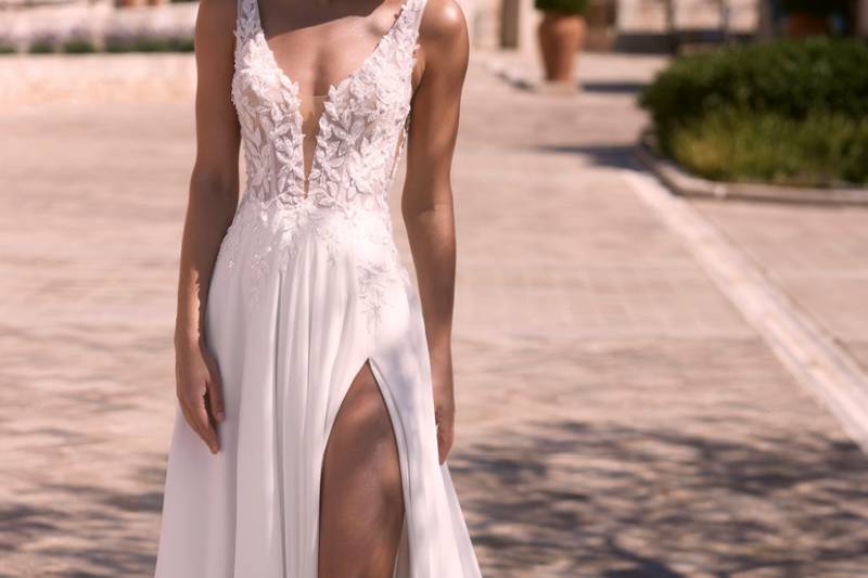 Taffetas robe Milon