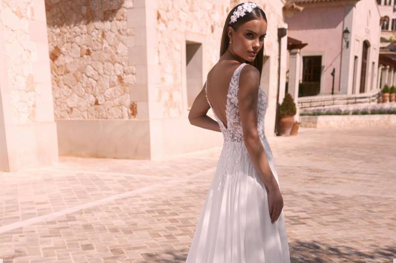 Taffetas robe Milon