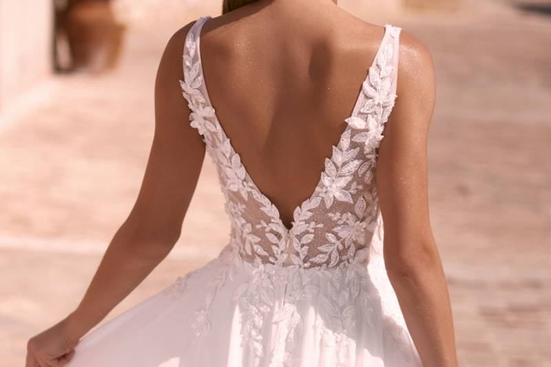Taffetas robe Milon