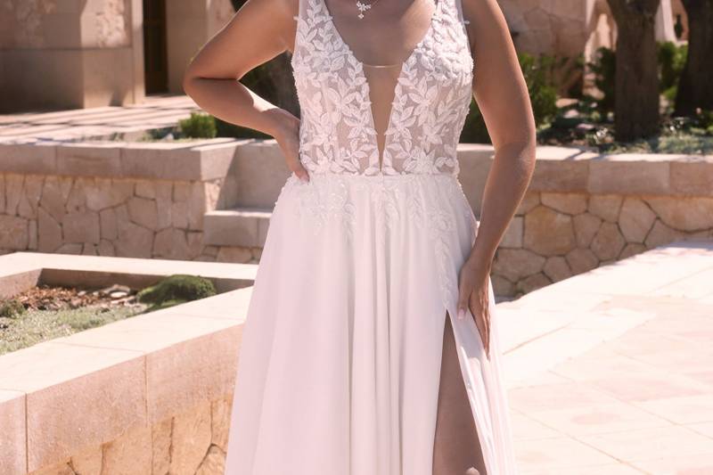Taffetas robe Milon