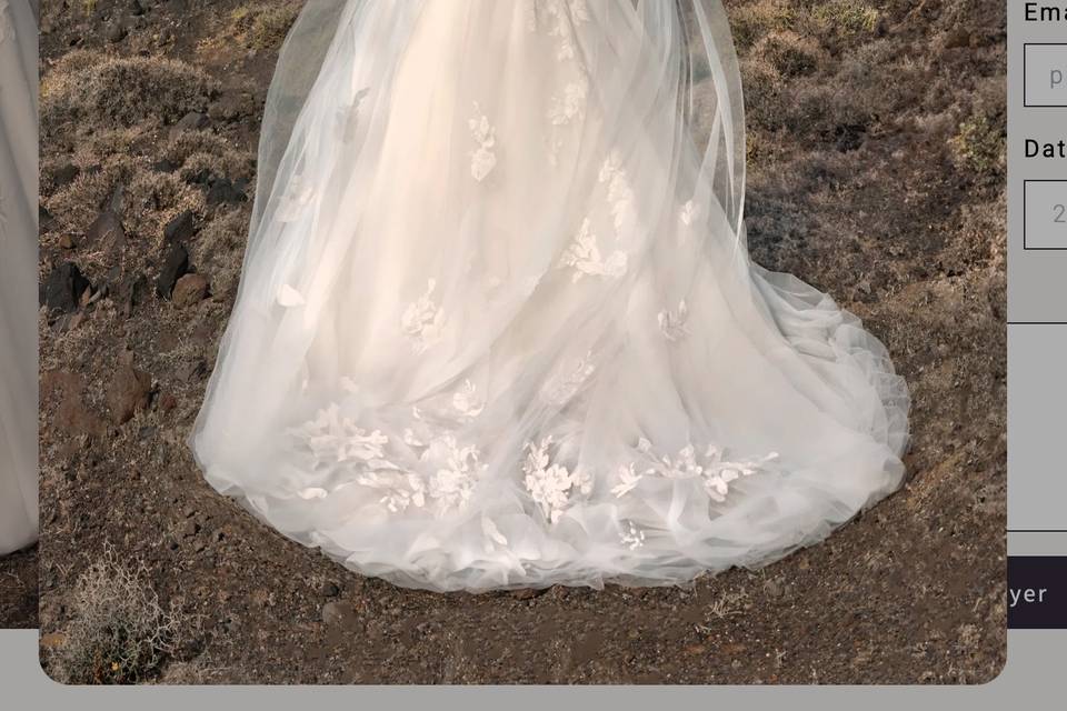 Taffetas robe Ysalisse