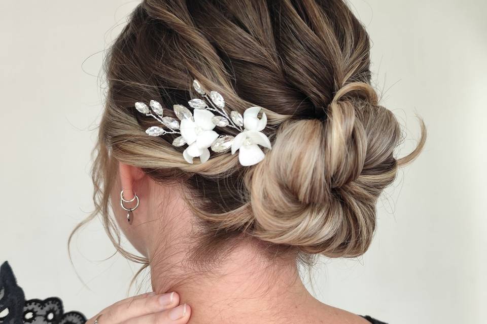 Chignon torsadé