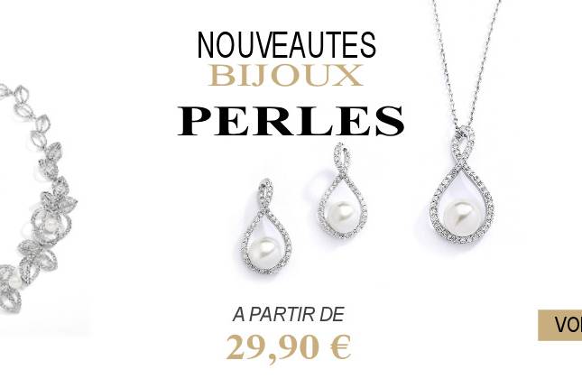 Bijoux mariage perles