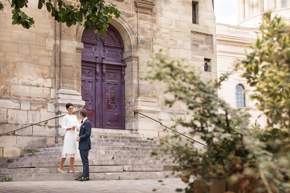 Wedding Paris photographer JLB