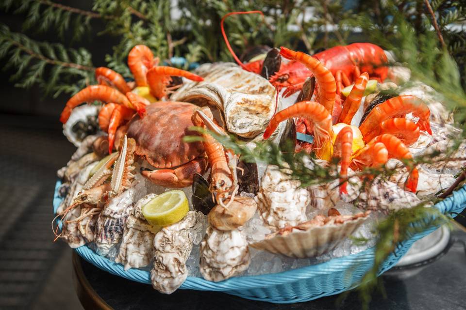 Nos plateaux de fruits de mer