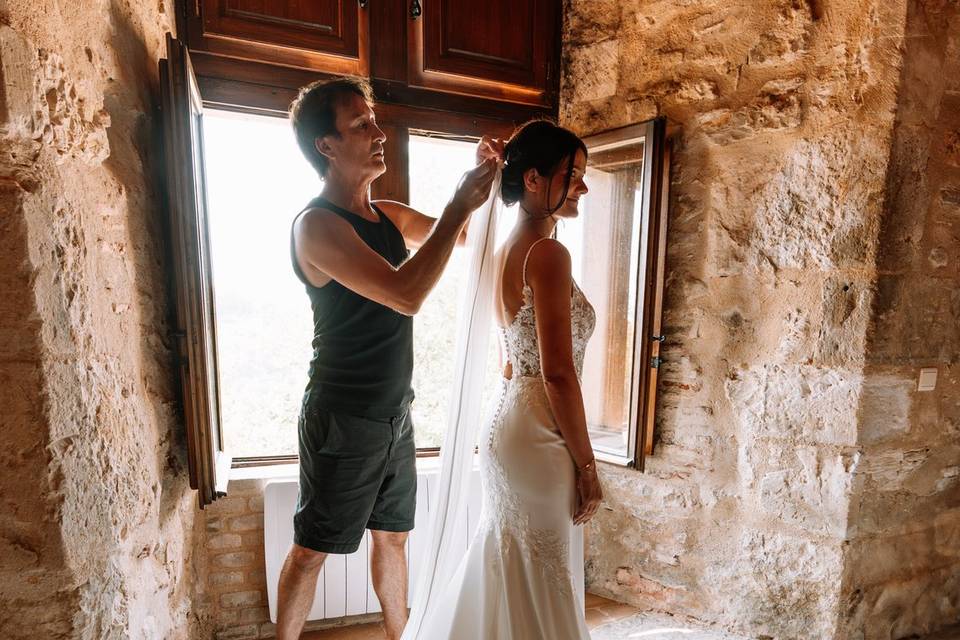 Robe de la mariée