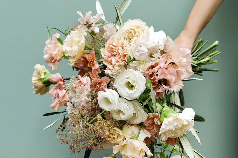 Bouquet de mariée d'été