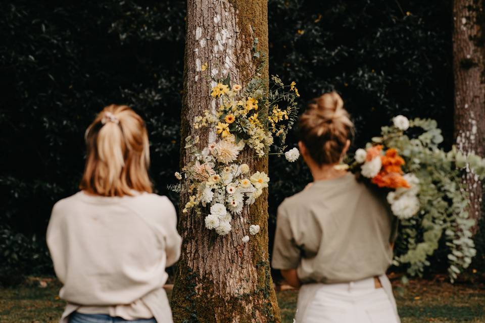 Décoration sur arbre