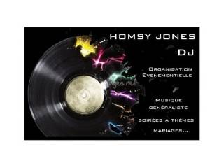 Homsy Jones Dj Logo