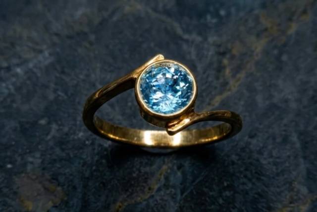 Bague en or 9k
