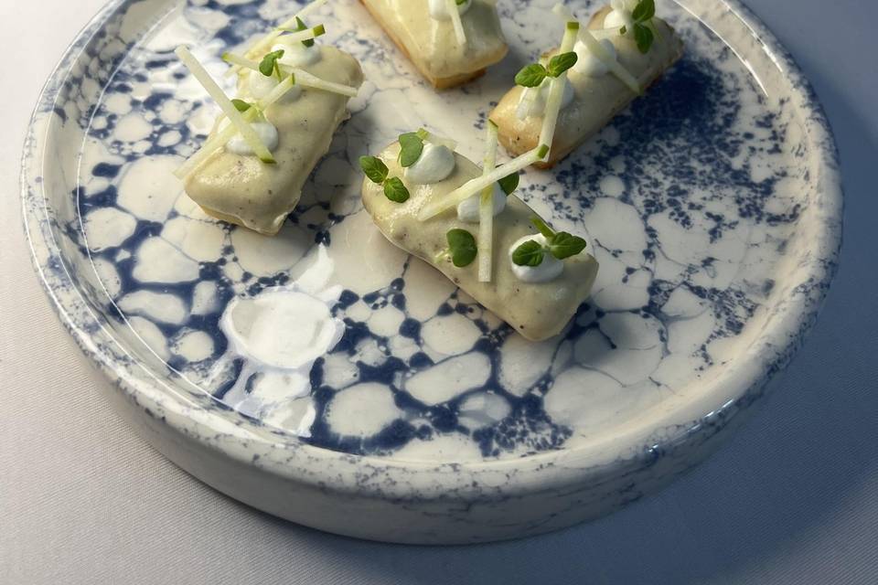 Financier au reblochon