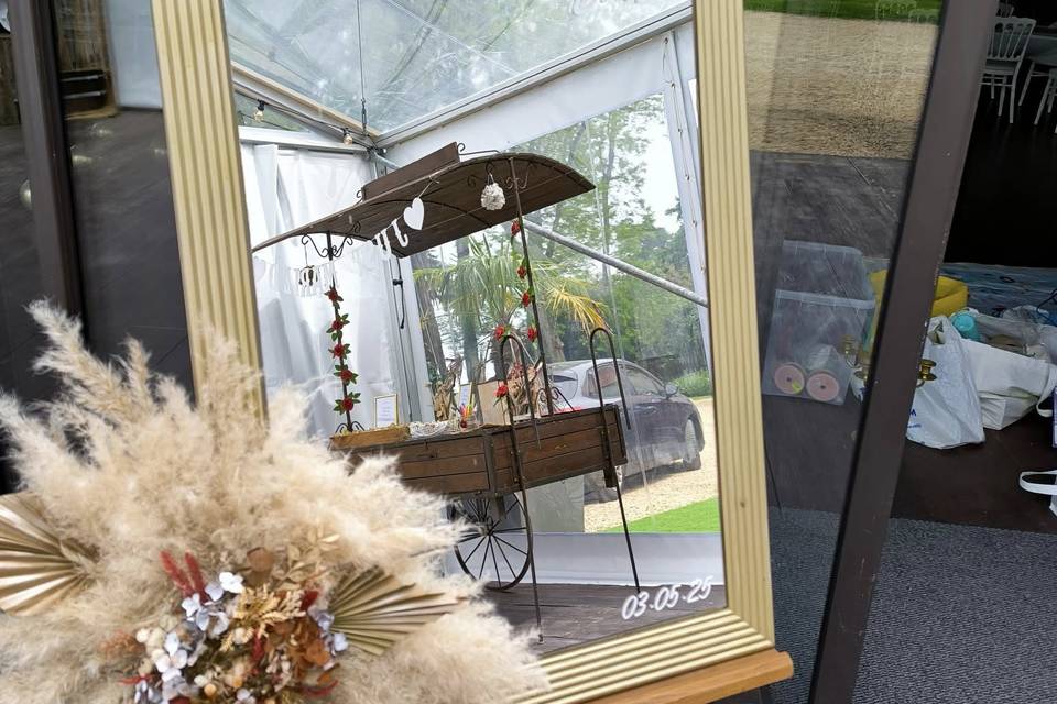 Stickers miroir - Mariage