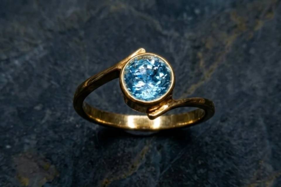 Bague en or 9k