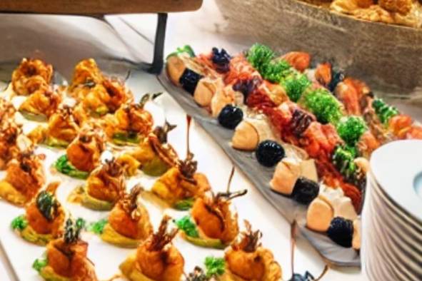 Canapés cocktail