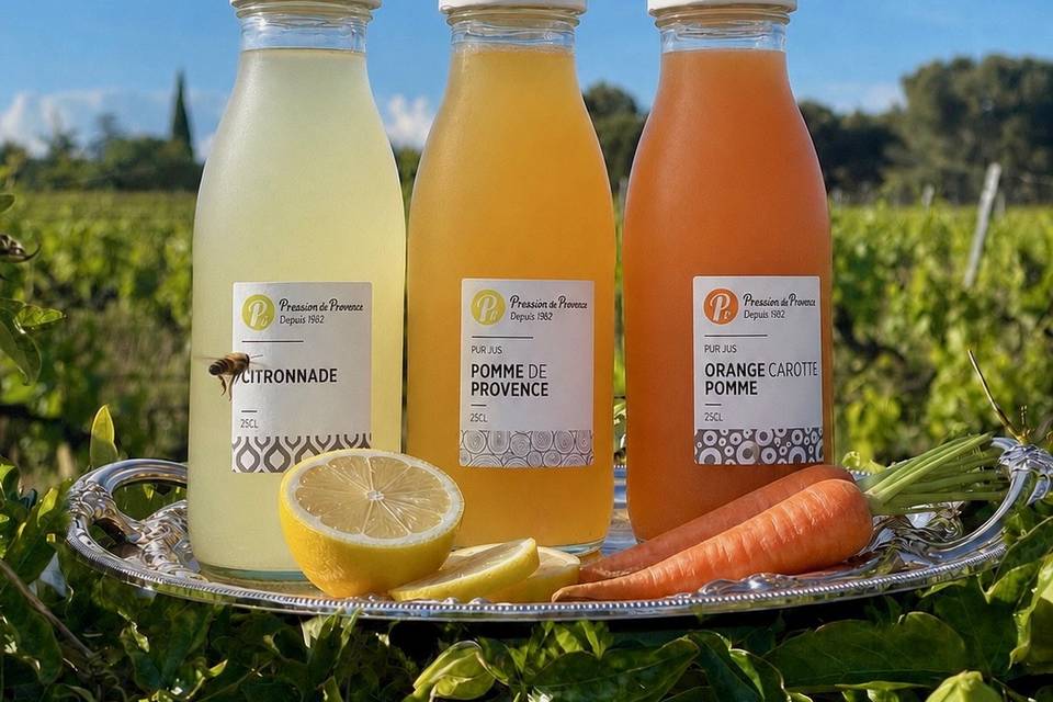 Citronnade et jus artisanaux