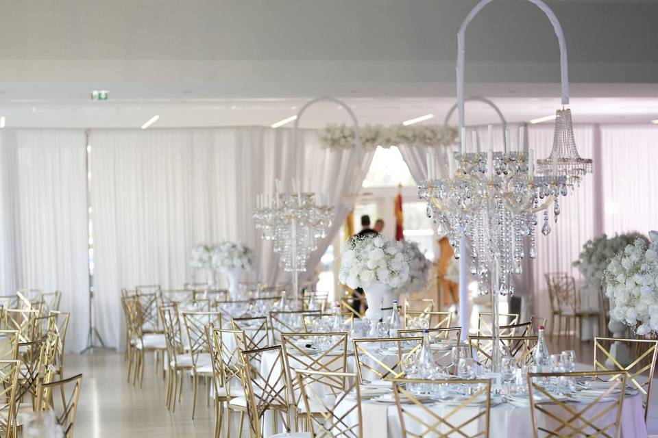 Décoration White et Crystal