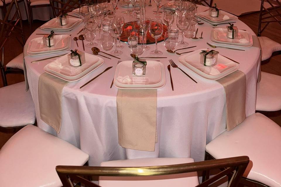 Tables invités