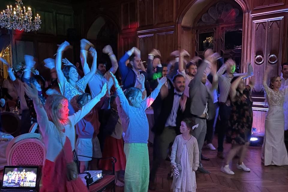 Just Dance sur écran géant