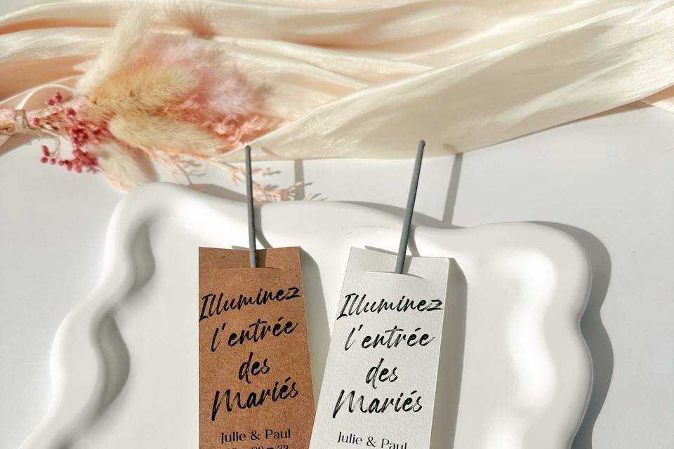 Étui cierges magiques