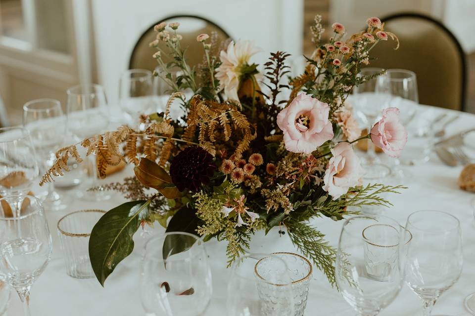 Centre de table mariage