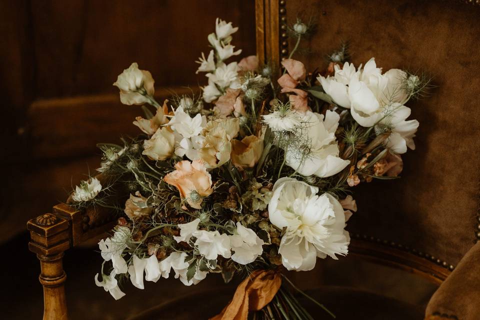 Bouquet de mariée naturel