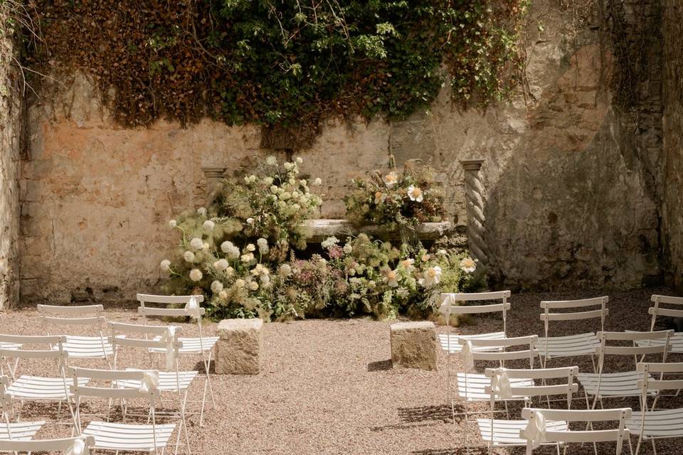 Décor cérémonie chapelle