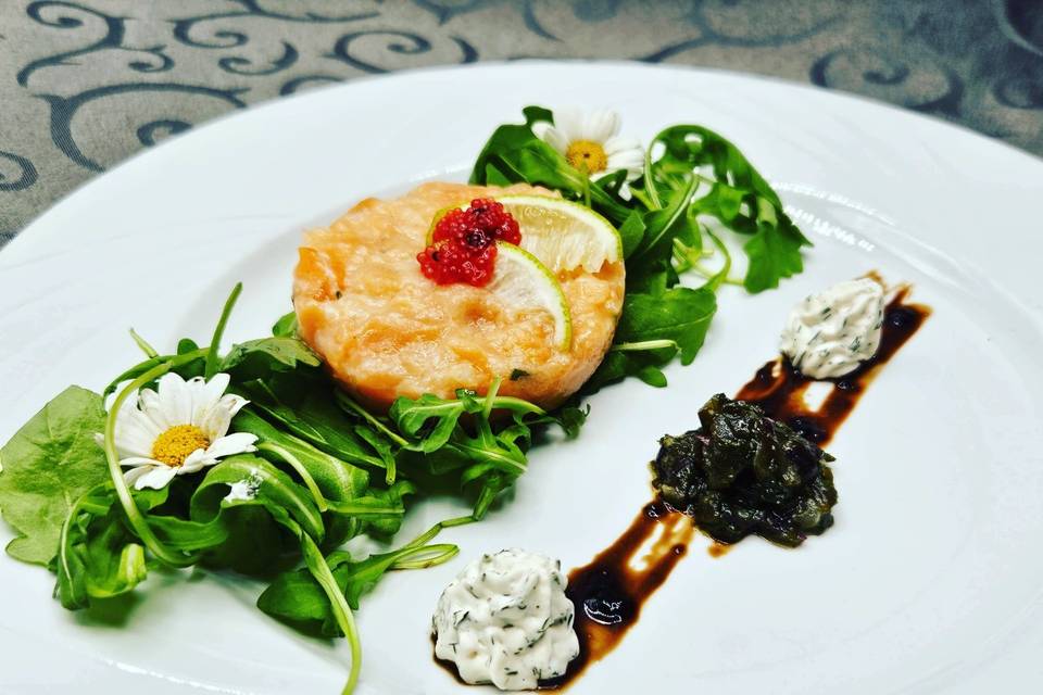 Tartare de saumon