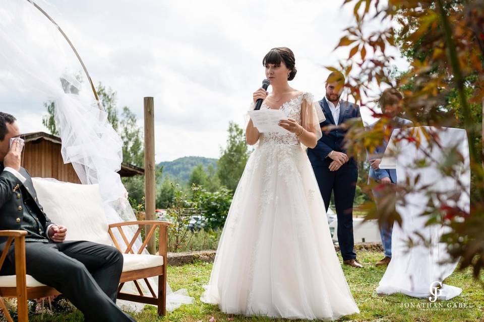 Discours de la mariée