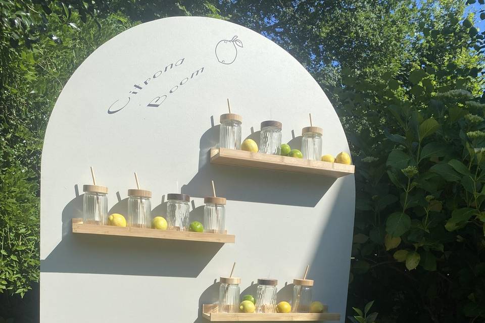 Panneau cocktail