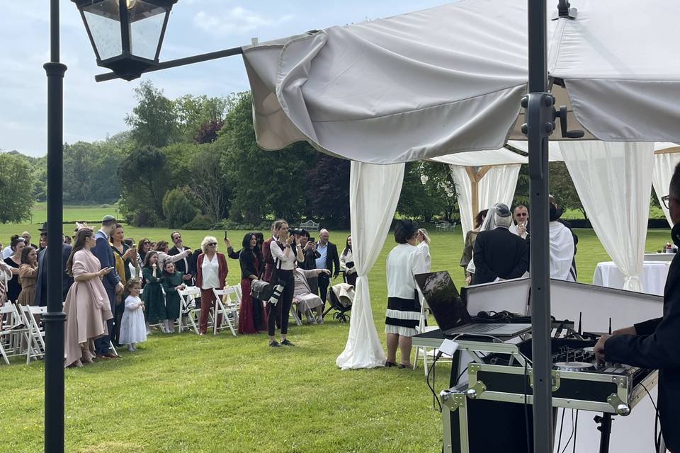 Ceremonie laique, chateau de b